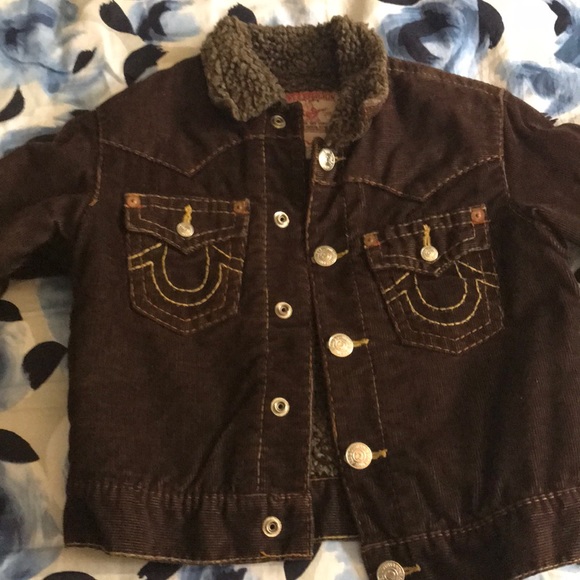 True Religion Other - Kids large corduroy Sherpa True Religion jacket